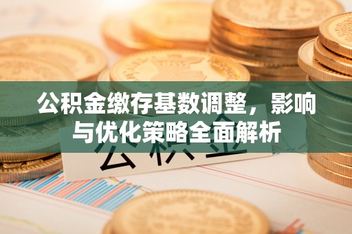 周口公积金缴存基数调整，影响与优化策略全面解析