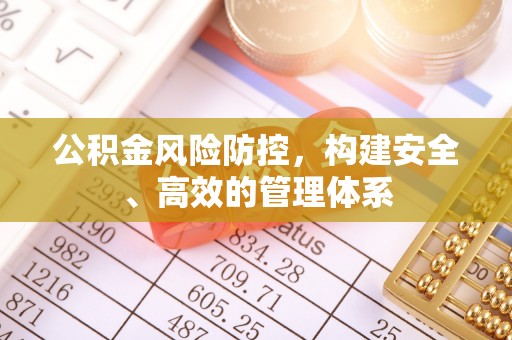 周口公积金风险防控，构建安全、高效的管理体系
