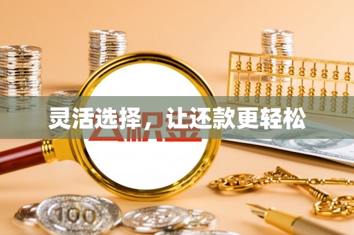 周口灵活选择，让还款更轻松