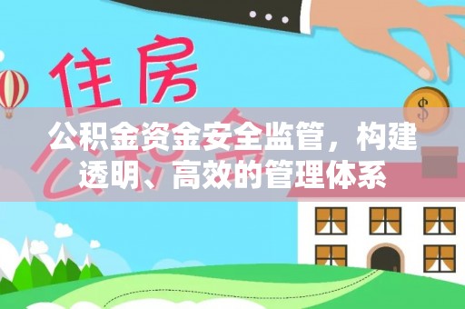 周口公积金资金安全监管，构建透明、高效的管理体系