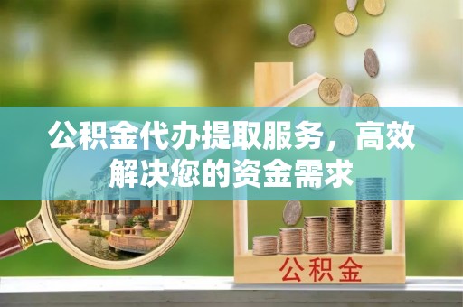 周口公积金代办提取服务，高效解决您的资金需求