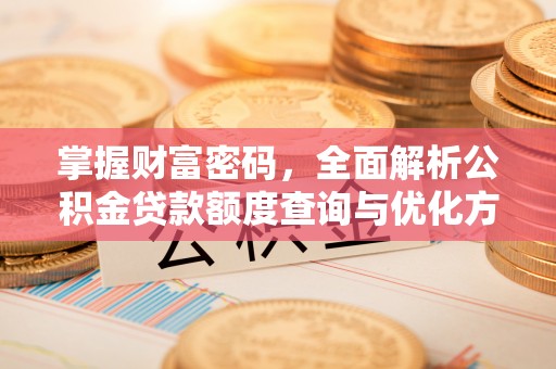 周口掌握财富密码，全面解析公积金贷款额度查询与优化方案