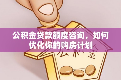 周口公积金贷款额度咨询，如何优化你的购房计划