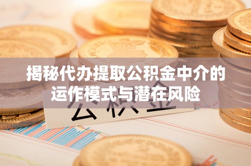 周口揭秘代办提取公积金中介的运作模式与潜在风险