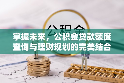 周口掌握未来，公积金贷款额度查询与理财规划的完美结合