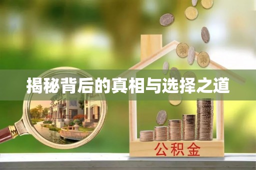 周口揭秘背后的真相与选择之道