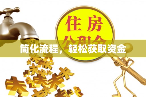 周口简化流程，轻松获取资金