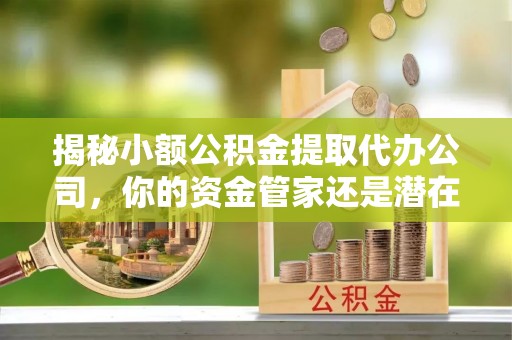 周口揭秘小额公积金提取代办公司，你的资金管家还是潜在风险？