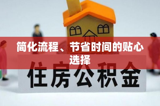周口简化流程、节省时间的贴心选择