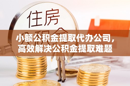 周口小额公积金提取代办公司，高效解决公积金提取难题