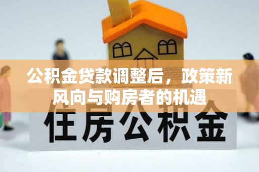 周口公积金贷款调整后，政策新风向与购房者的机遇
