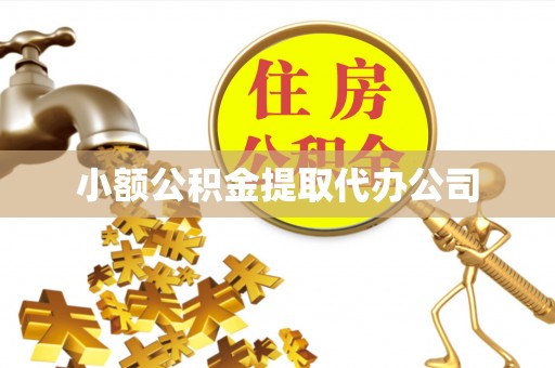 周口小额公积金提取代办公司